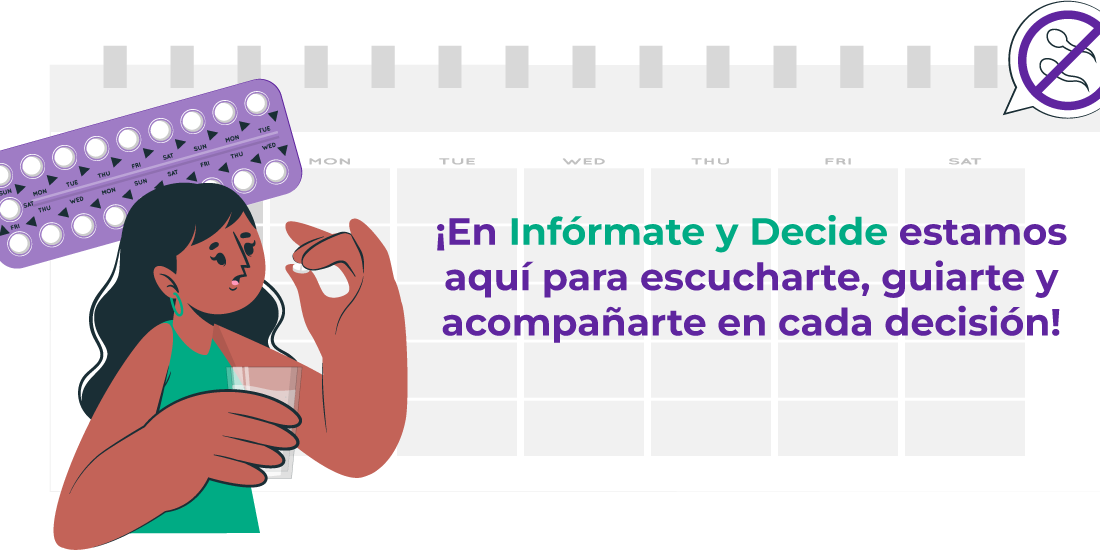 Cómo tomar la pastilla del día después correctamente Instrucciones sobre cómo tomar la pastilla del día después correctamente, con una mujer consultando un folleto informativo.